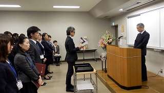 写真:閉講式1