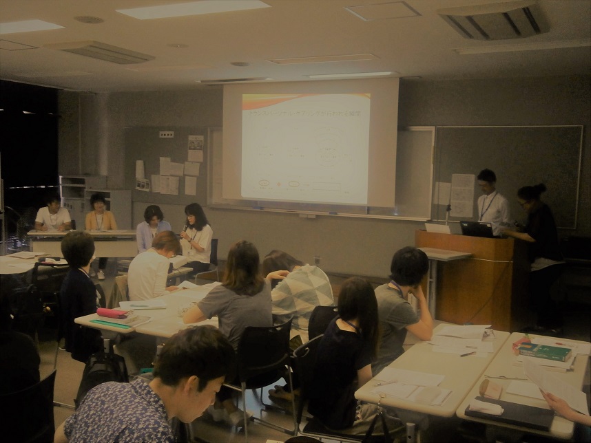 写真:グループワーク発表